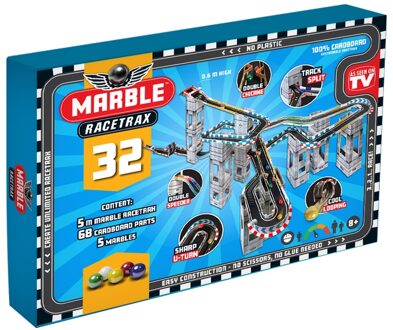 Marble Racetrax Knikkerbaanset 32 vellen 5 m