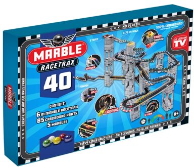 Marble Racetrax Knikkerbaanset 40 vellen 6 m