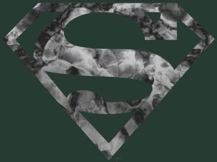 Marble Superman Logo Women's T-Shirt - Green - S - Groen