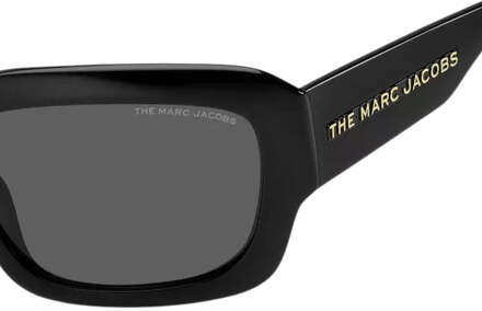 MARC JACOBS Aquascutum merklogo marineblauw shirt met lange mouwen Zwart