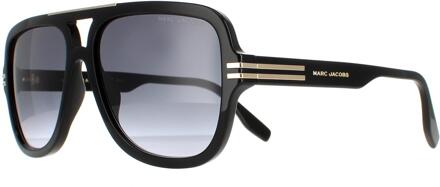 MARC JACOBS Aviator Mannen Zwart donkergrijze gradiënt Marc 637/s - maat