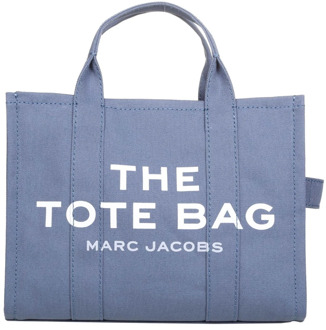 MARC JACOBS Blauwe Canvas Tote Handtas Marc Jacobs , Blue , Dames - ONE Size