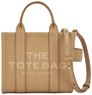 MARC JACOBS Bruine Logo Tote Tas Marc Jacobs , Brown , Dames - ONE Size