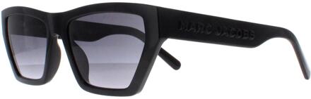 MARC JACOBS Cat Eye Dames Glimmend Zwart Donkergrijs Gradiënt MARC 657/S - One Size