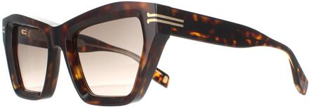 MARC JACOBS Cat Eye Dames Havana Crystal Bruin Gradiënt MJ 1001/S