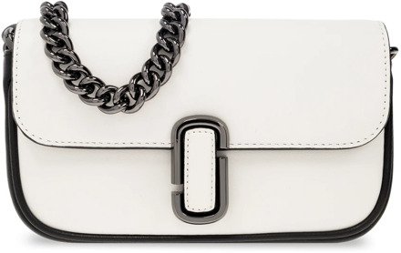 MARC JACOBS ‘De Bi-Color Snapshot Mini’ schoudertas Marc Jacobs , White , Dames - ONE Size
