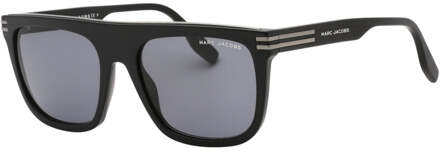 MARC JACOBS grijze lens zwarte zonnebril - maat