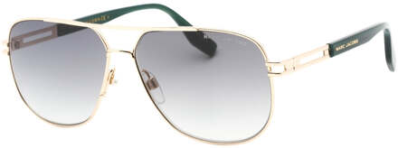 MARC JACOBS groene armen gouden zonnebril