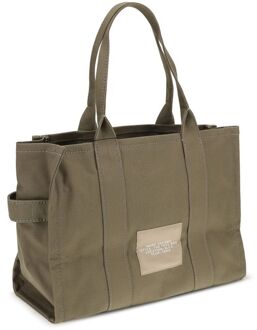 MARC JACOBS Groene Katoenen Schoudertas