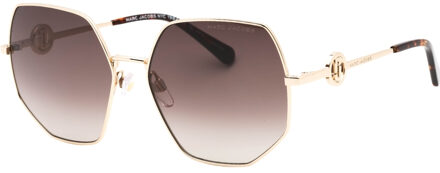 MARC JACOBS Havana beenuiteinden gouden zonnebril