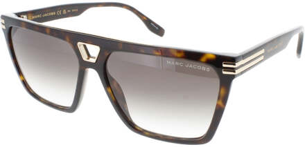MARC JACOBS Havana Bruine Vierkante Zonnebril