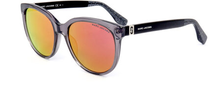 MARC JACOBS Kat oog zonnebril met vervaagde roze lenzen - maat Grijs