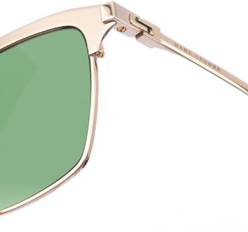 MARC JACOBS MARC-137-S metalen zonnebril met vierkante vorm voor dames - maat Goud