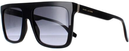 MARC JACOBS Marc 639/S 807 9O zwarte donkergrijze zonnebril met kleurverloop - One Size