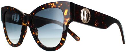 MARC JACOBS MARC 697/S 086 08 donker havana blauw gradiënt zonnebril Bruin
