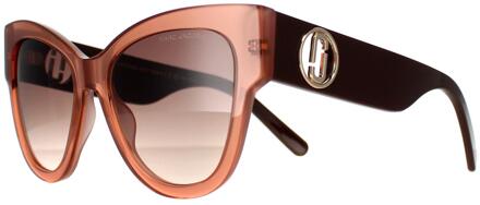 MARC JACOBS MARC 697/S 2LF HA baksteen bruin gradiënt zonnebril
