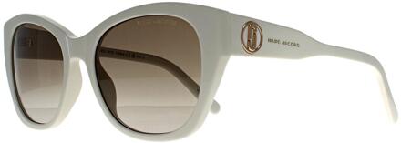 MARC JACOBS MARC 732/S SZJ HA ivoorbruine zonnebril met kleurverloop Wit