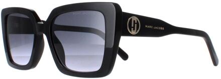MARC JACOBS MARC 733/S 807 9O glanzend zwart donkergrijs gradiënt zonnebril - maat
