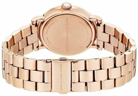 MARC JACOBS MBM3244 Baker Rose Verguld Dameshorloge Roségoud - One Size