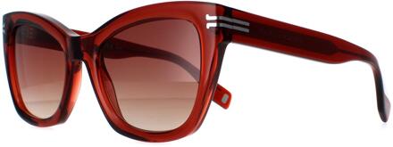 MARC JACOBS MJ 1009/S 09Q HA bruine zonnebril met kleurverloop - maat