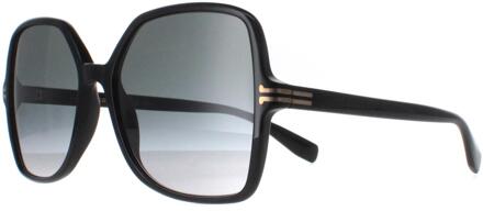 MARC JACOBS MJ 1105/S 807 9O glanzend zwart donkergrijs gradiënt zonnebril - One Size