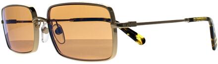 MARC JACOBS Rechthoek Dames Goud Blauw Spiegel MARC 771/N/S