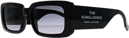 MARC JACOBS Rechthoek Dames Zwart Grijs Verloop MARC 804/S - One Size