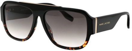 MARC JACOBS Stijlvolle zonnebril voor een zonnige dag Marc Jacobs , Brown , Heren - 58 MM