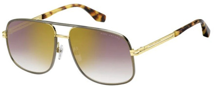 MARC JACOBS Stijlvolle zonnebril voor mannen - Model Marc 470/S Marc Jacobs , Yellow , Heren - 60 MM