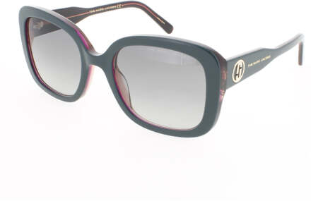 MARC JACOBS Teal Green Montuur Zonnebril Groen