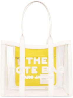 MARC JACOBS ‘The Tote Large’ Shopper Tas Marc Jacobs , Yellow , Dames - ONE Size