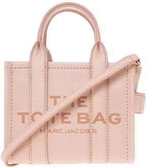 MARC JACOBS ‘The Tote Micro’ schoudertas Marc Jacobs , Pink , Dames - ONE Size