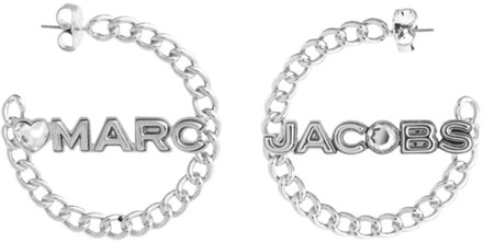 MARC JACOBS Verhoog je stijl met J207Mt4Re22980 Oorbellen Marc Jacobs , Gray , Dames - ONE Size