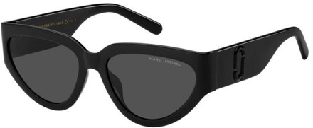 MARC JACOBS Verhoog je stijl met verfijnde zonnebrillen Marc Jacobs , Black , Dames - 57 MM