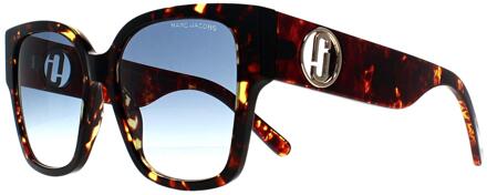 MARC JACOBS Vierkant Dames Donker Havana Blauw Verloop MARC 698/S Bruin - One Size