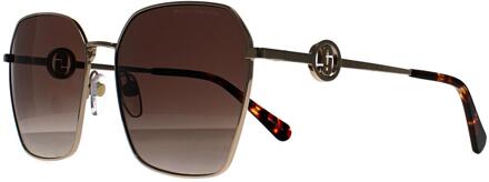 MARC JACOBS Vierkant Dames Goud Havana Bruin Kleurverloop MARC 729/S - One Size