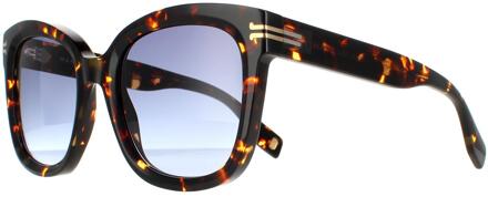 MARC JACOBS Vierkant Dames Havana Grijs Azure MJ 1012/S - maat Bruin