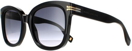 MARC JACOBS Vierkant Dames Zwart Donkergrijze gradiënt MJ 1012/s - One Size