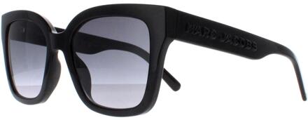 MARC JACOBS Vierkant Vrouwen Glimmend Zwart Donkergrijs Kleurverloop MARC 658/S - One Size