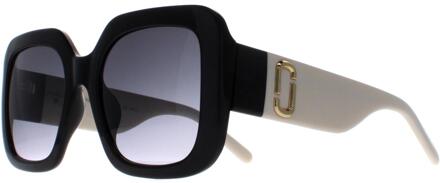 MARC JACOBS Vierkant Vrouwen Zwart-Wit-Grijs Verloop MARC 647/S - One Size