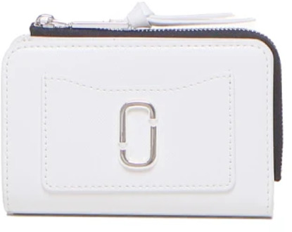 MARC JACOBS Witte Portemonnees Collectie Marc Jacobs , White , Dames - ONE Size