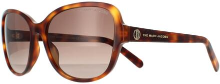 MARC JACOBS zonnebril Marc 528/s 2ik La Havana Gold Brown Gradient Polarisated Bruin