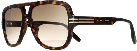 MARC JACOBS zonnebril MARC 637/S 086 HA HAVANA BROWN GRADICT Bruin