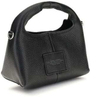 MARC JACOBS Zwarte Kalfsleer Bos Taurus Schoudertas