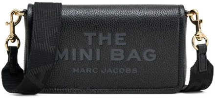 MARC JACOBS Zwarte Mini Crossbody Tassen Marc Jacobs , Black , Dames - ONE Size