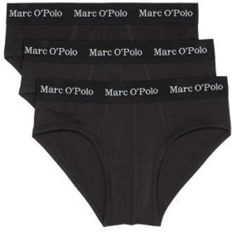 Marc O Polo Basic Briefs 3 stuks * Actie * Zwart,Wit - Small,Medium,Large,X-Large,XX-Large