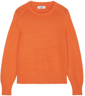 Marc O'Polo DfC Sweater relaxed Marc O'Polo , Orange , Dames - L,S,Xs,2Xs