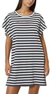 Marc O Polo Dress Blauw,Wit,Versch.kleure/Patroon - X-Small,Small,Medium,Large,X-Large