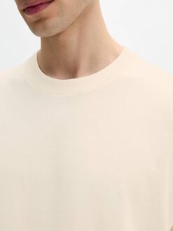 Marc O'Polo Heavy T-Shirt Ecru Grijs - L,M,XL,XXL