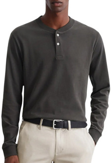 Marc O'Polo Henley Jersey Longsleeve Heren - XL